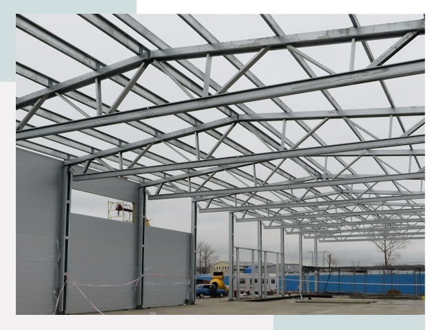 Строительство складов в Рассказово от 613 руб. за м²