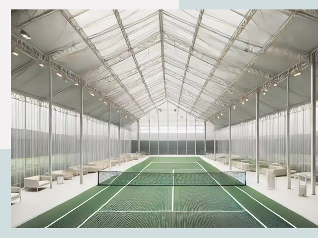 Строительство теннисных кортов в Рассказово