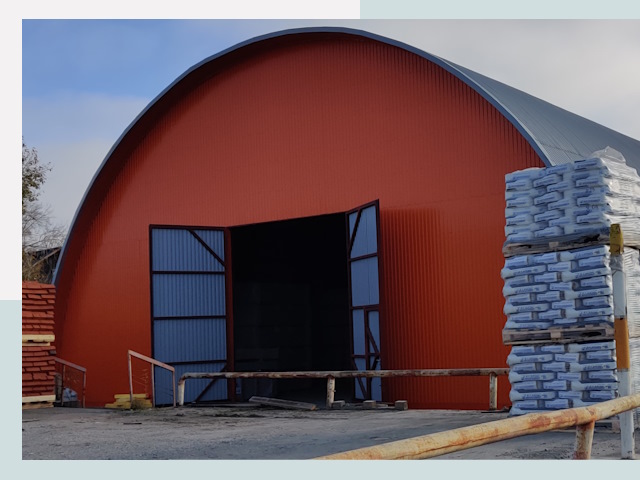 Полукруглые ангары по цене от 613 руб. в Рассказово