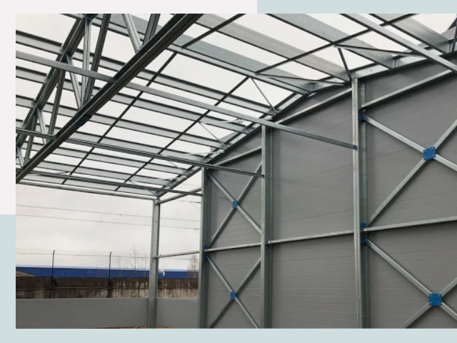 Каркасные ангары от СтальСтрой-Рсз по цене от 613 руб.