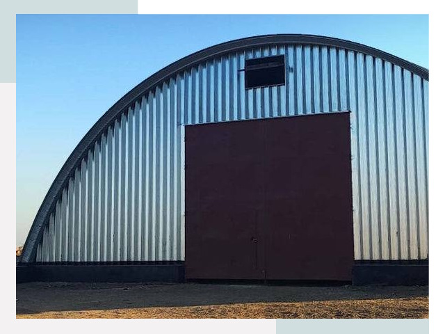 Бескаркасные ангары в Рассказово