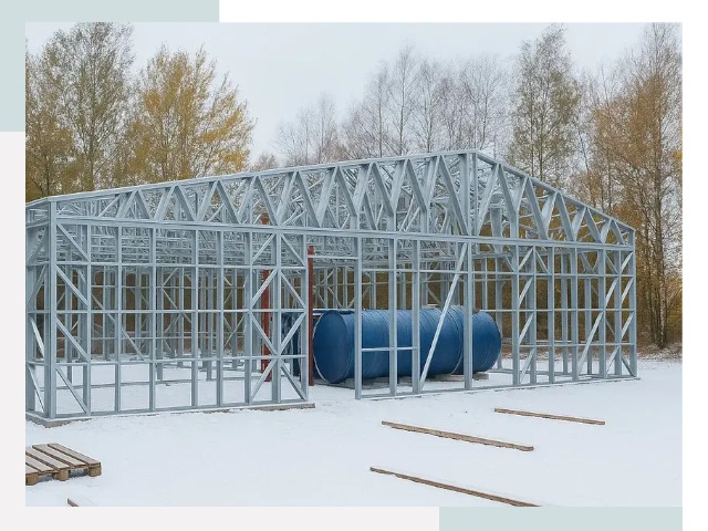 Металлические ангары в Рассказово