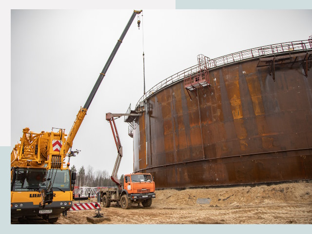 Монтаж резервуаров в Рассказово от 613 руб. за м³