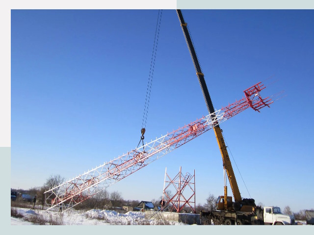 Строительство башен связи в Рассказово от 613 руб.