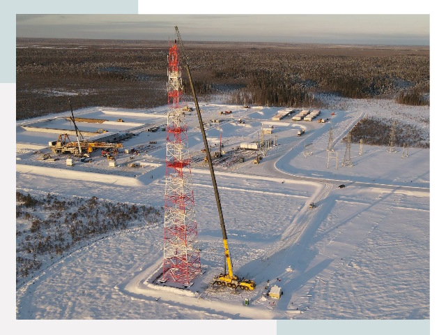 Мачты связи в Рассказово