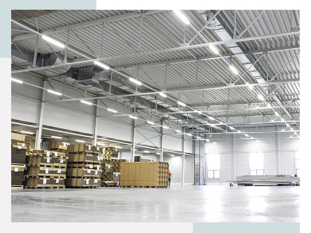 Освещение ангаров в Рассказово