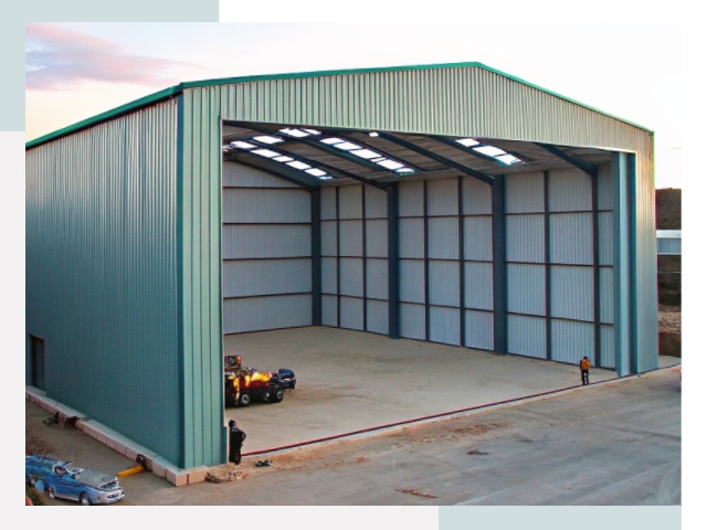 Строительство ангаров в Рассказово