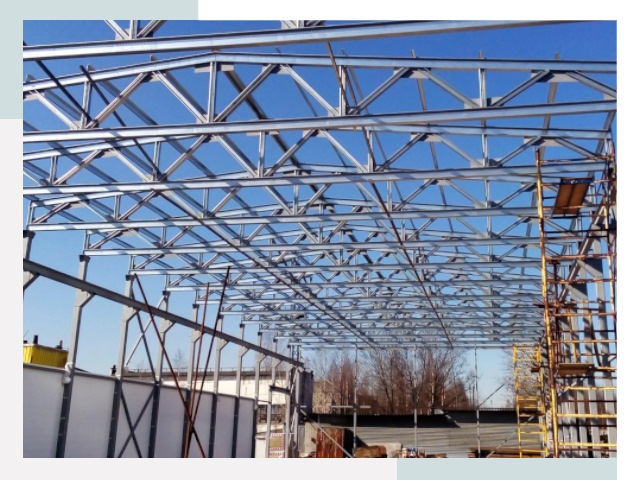 Металлокаркасы для складов в Рассказово